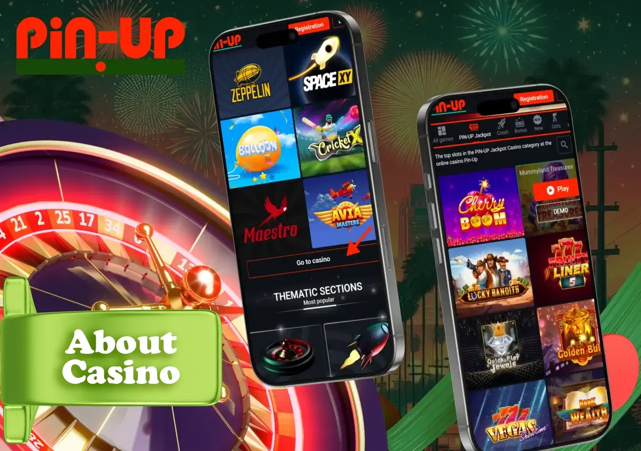 Casino provides players with a wide range of games from top-rated providers